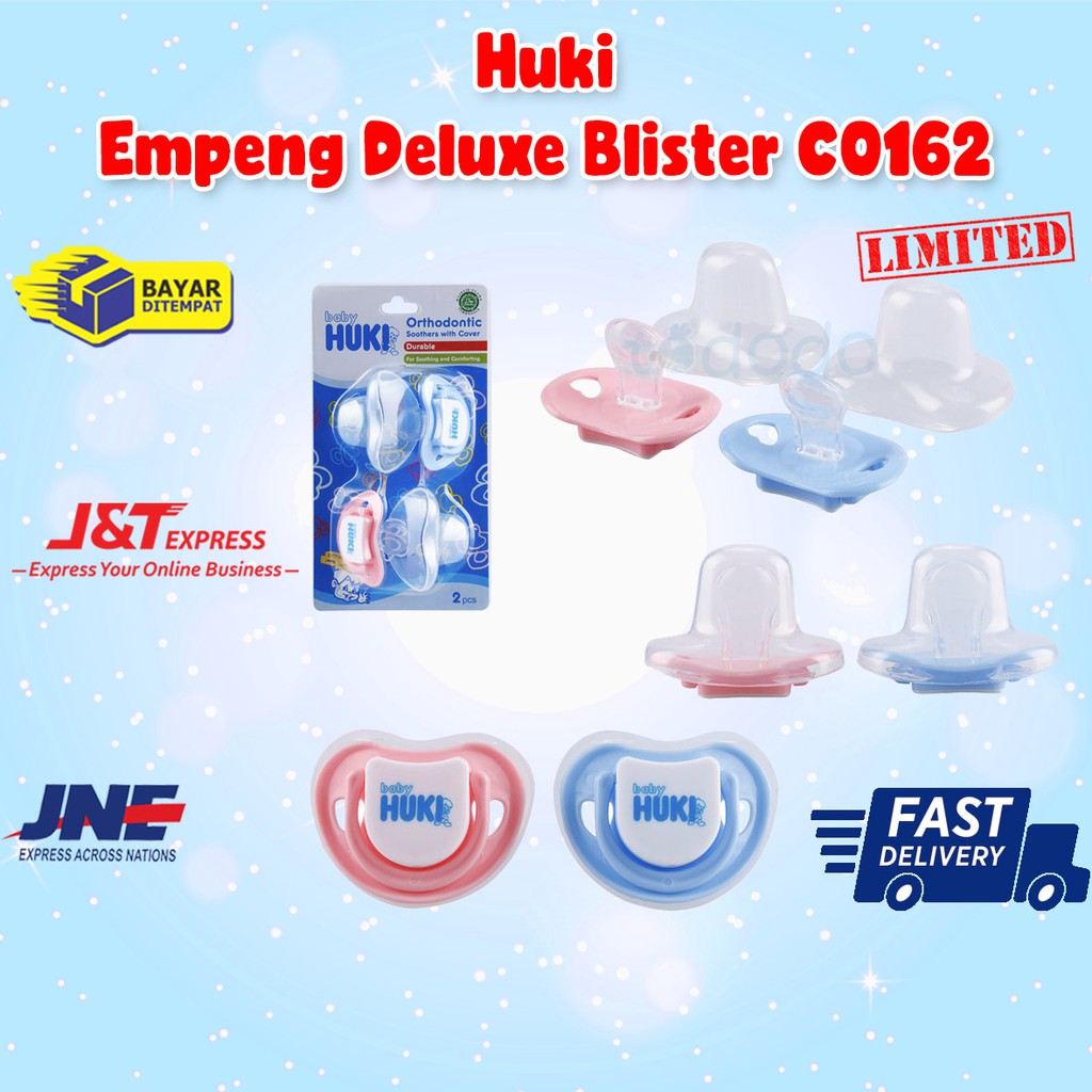 Huki Empeng Deluxe Blister C0162 - Empeng Bayi