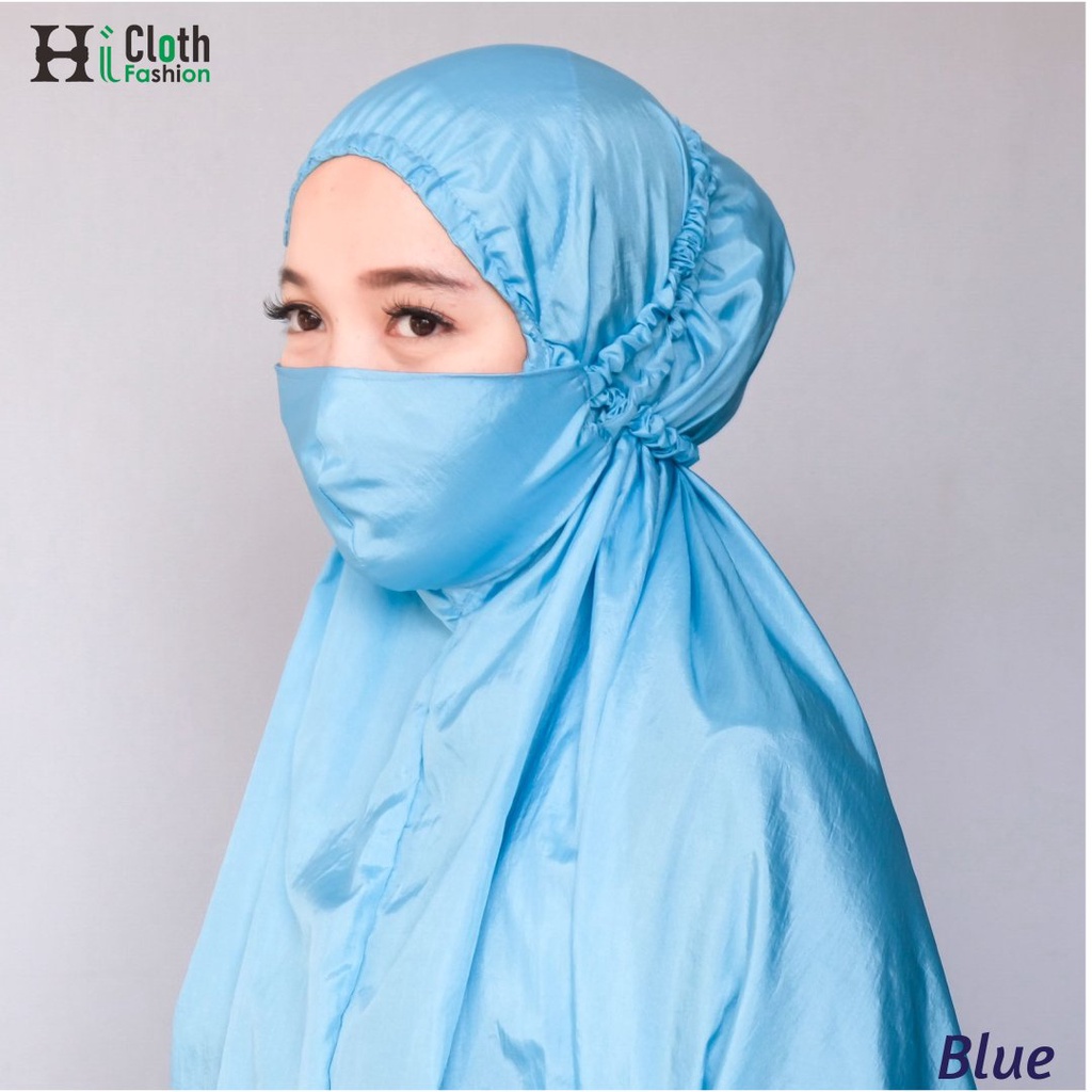 masker hijab muslimah | masker kain polos