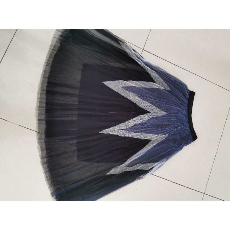 Tutu ziqzaq import 3D BISA COD