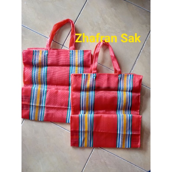 Tas Nilon/Tas Belanja Nilon/Tas belanja Jadul
