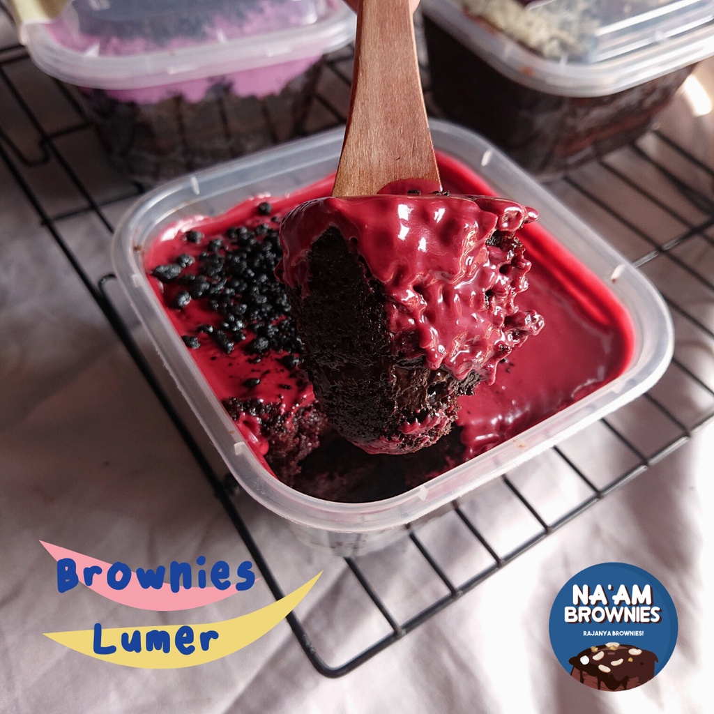 Cake Lumer 500ML Brownies Kukus Lumer