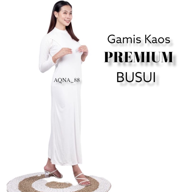 Gamis Busui | Gamis Kaos Busui | Gamis Menyusui Bukaan Kanan Kiri