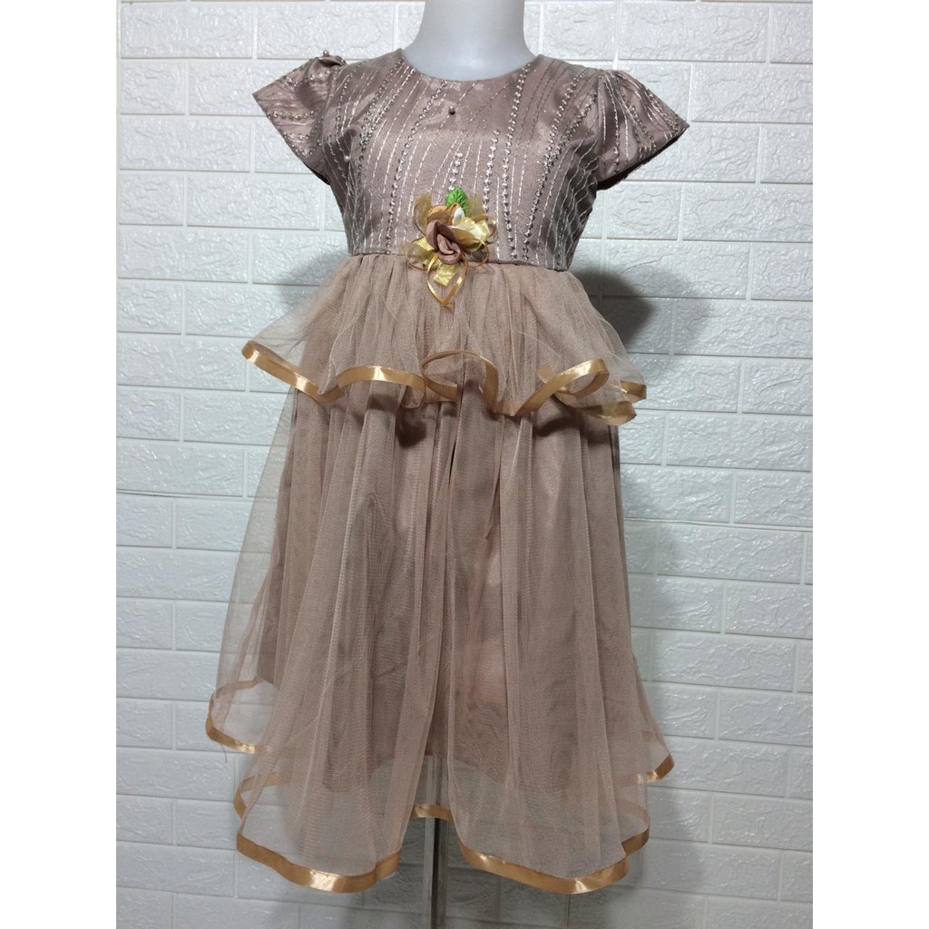 Dress Pesta Anak Perempuan Pita | Shopee Indonesia