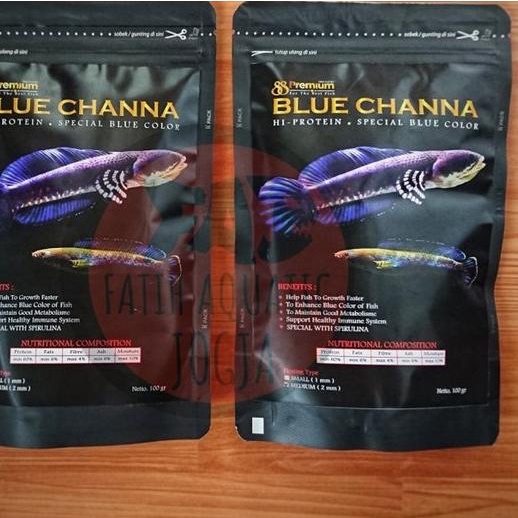Pakan Ikan Pelet 88  BLUE CHANNA Pulchra Andrao Limbata Gacua ..