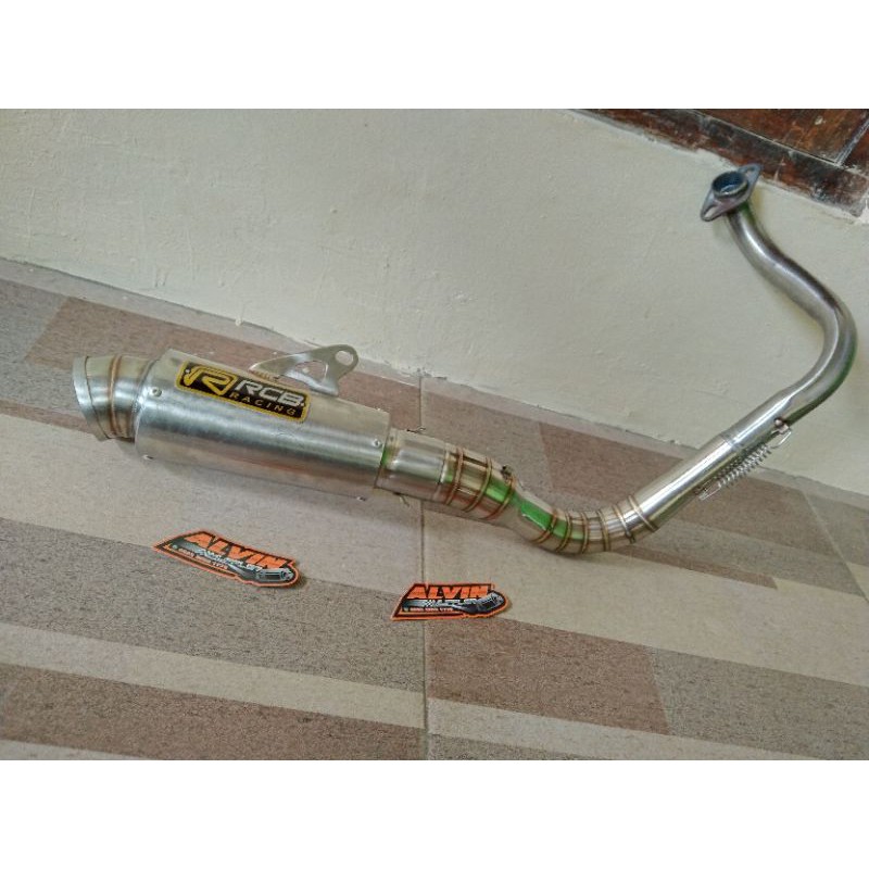 KNALPOT RCB LEHER ATAS PNP BEAT SCOOPY VARIO PCX