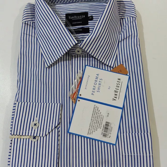 Kemeja Kerja Pria Tangan Panjang Van Heusen Original 08