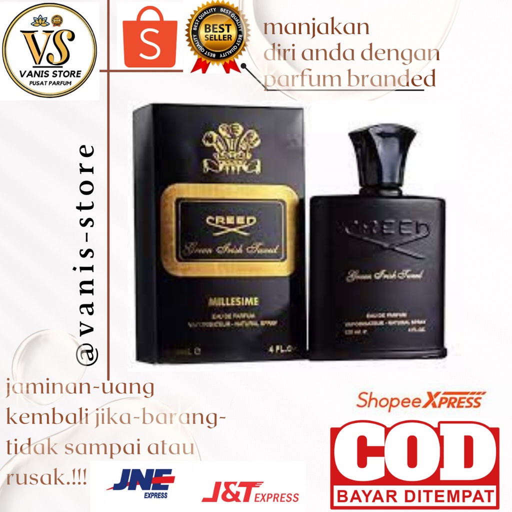 Parfum Pria Creed Hitam Green Irish Tweed 100ml