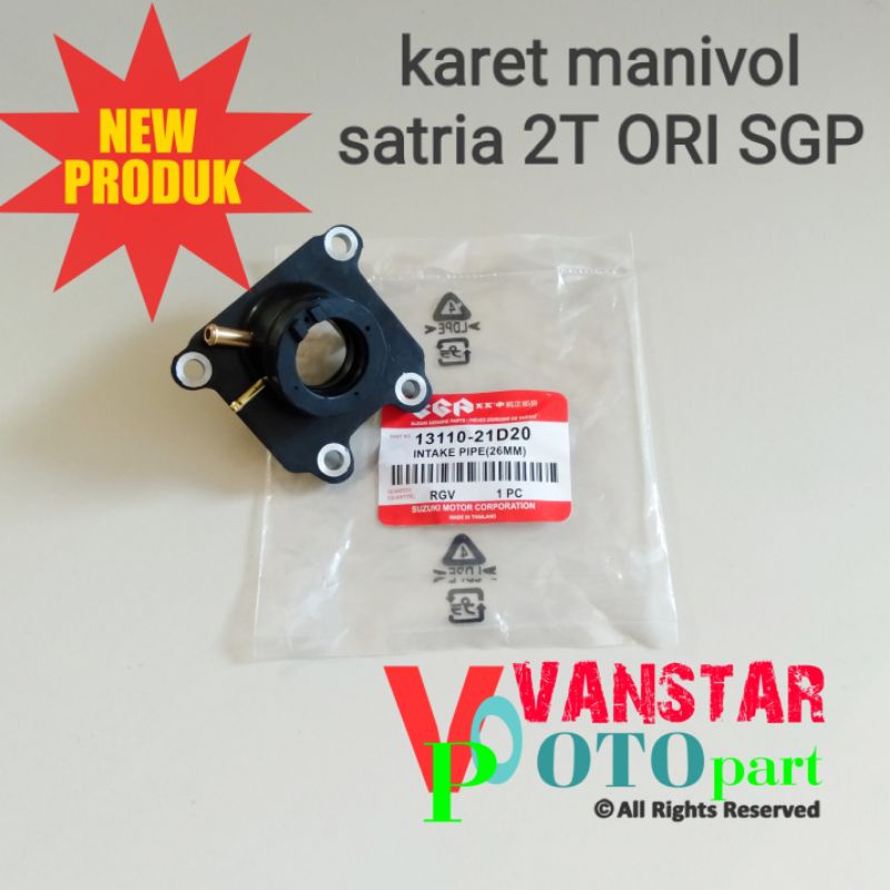 karet manivol satria hiu lumba 2 tak ORI SGP