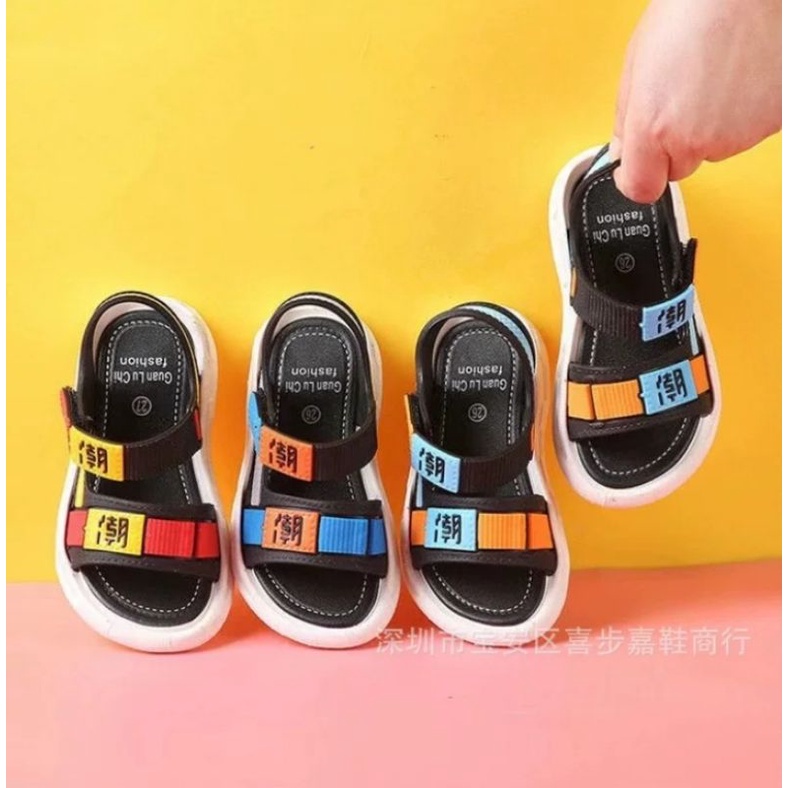 {COD} Sandal Sepatu Anak laki laki dan perempuan Zeron, Sandal Sepatu Import, Sandal Sepatu Casual, Sandal Sepatu Karet Sandal gunung anak  mulai Size 26-35