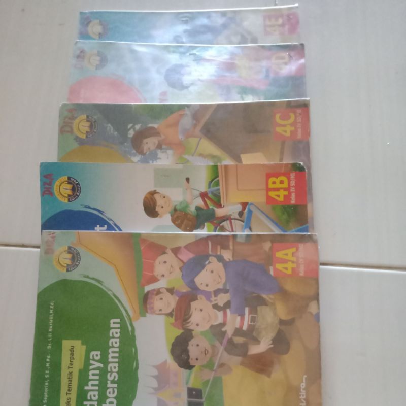 buku teks tematik terpadu kelas 4 tema A----E