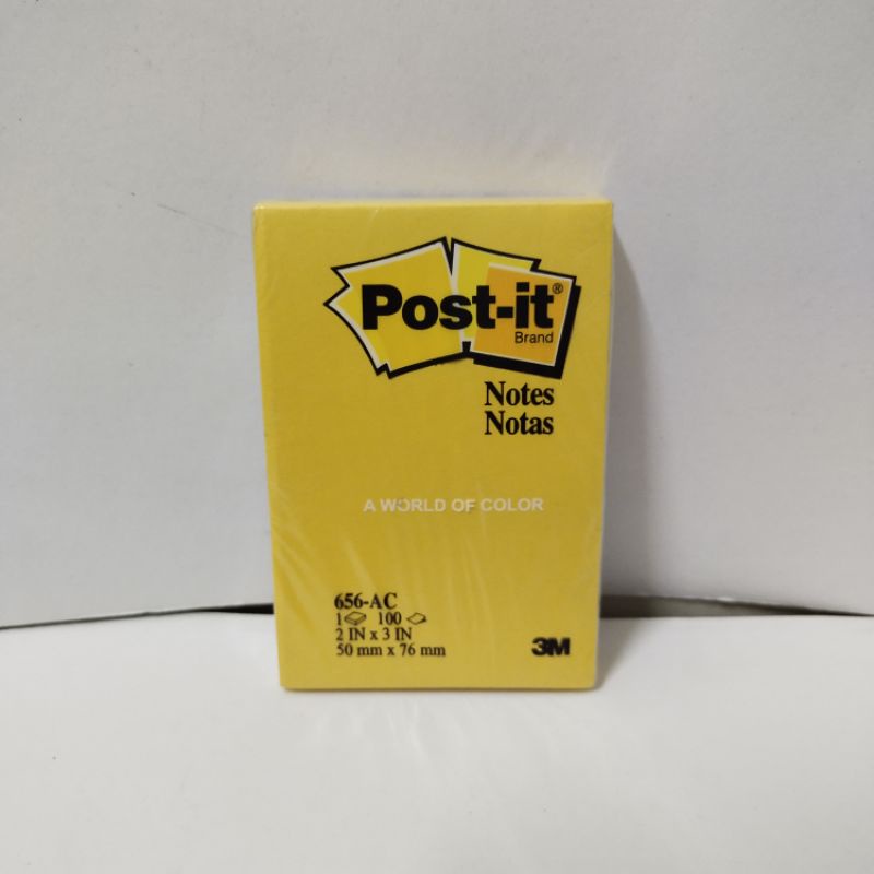 

Post-it Notes 656-AC 50 mm x 76 mm 100 sheets yellow