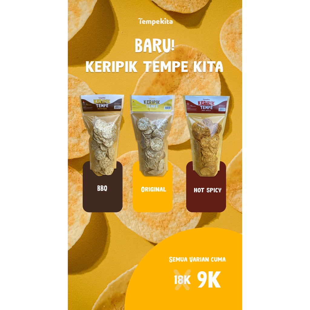 

[Tempekita.id] Keripik Tempe Kita