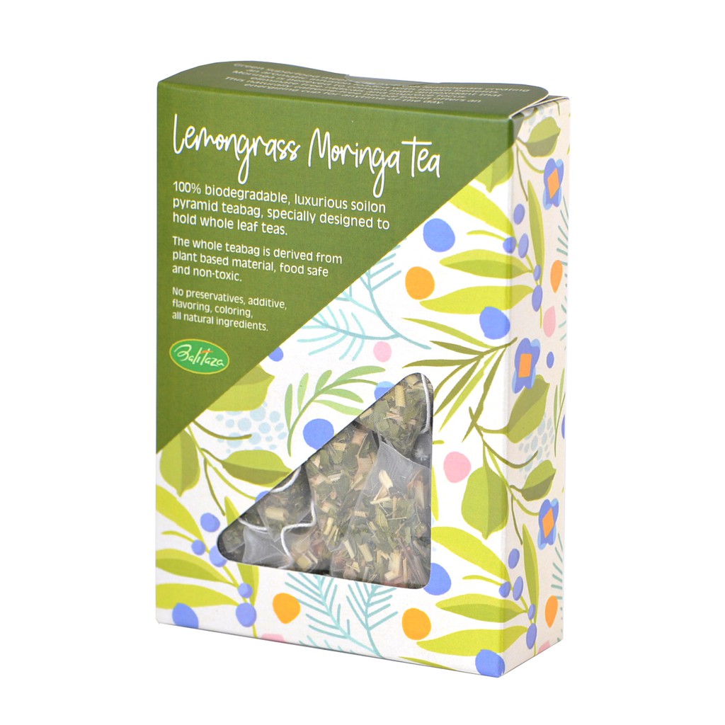 

Balitaza Lemongrass Moringa Tea - 10 TeaBags /box - Teh moringa - Teh daun kelor