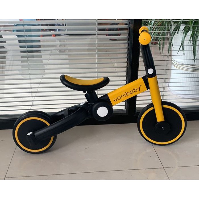 Sepeda Anak Tricycle UONIBABY balance bike 4 in 1 stroller trolley