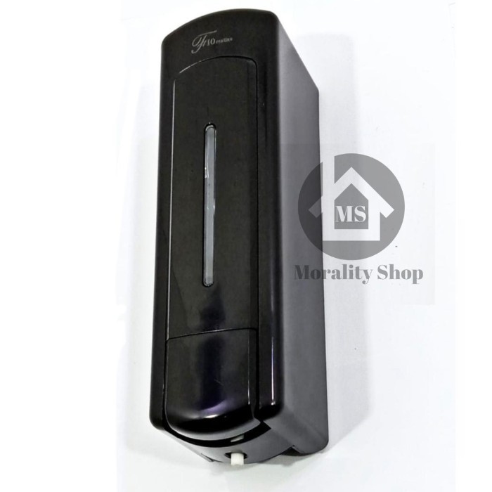 Tempat sabun cair HITAM 350ml FIo FV08B- Soap Dispenser sabun cuci tangan sanitizer BLACK H13