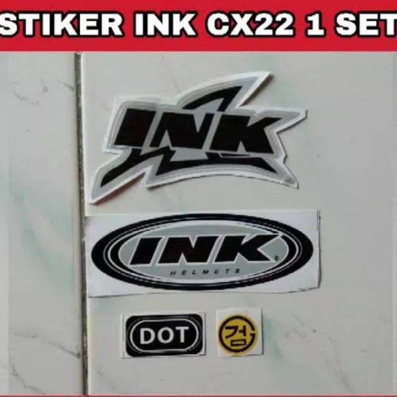 STIKER SET untuk helm MODEL JP8T1,STIKER CENTRO,CG,FREE PACKING BUBBLE