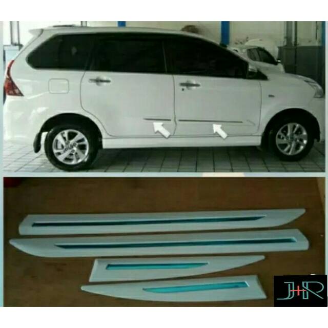 List body avanza grand veloz list body pintu samping veloz