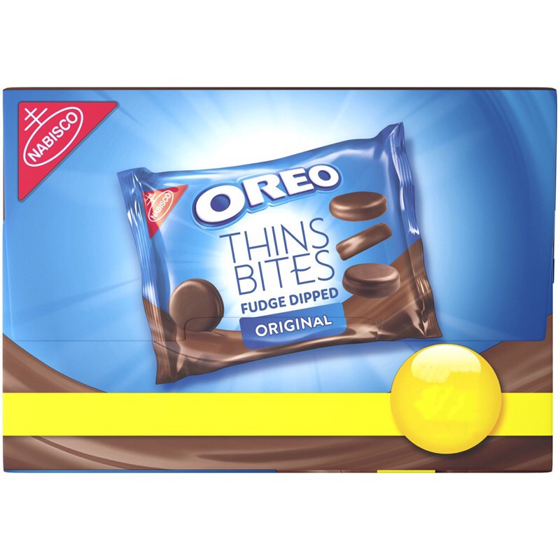 

IMPORT - USA OREO THIN BITES FUDGE DIPPED