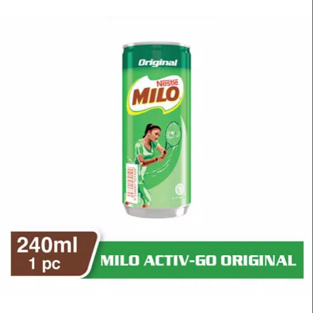 

NESTLE MILO Activ-Go Original Kaleng 240ml