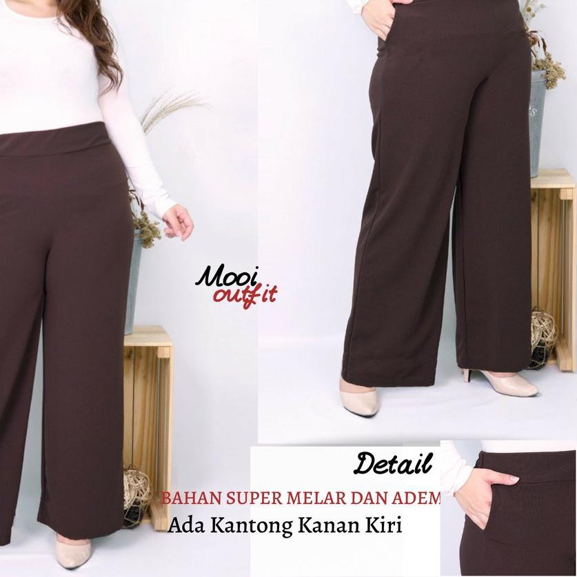 KULOT CREPE XXL JUMBO BB 85 KG / CELANA WANITA JUMBO