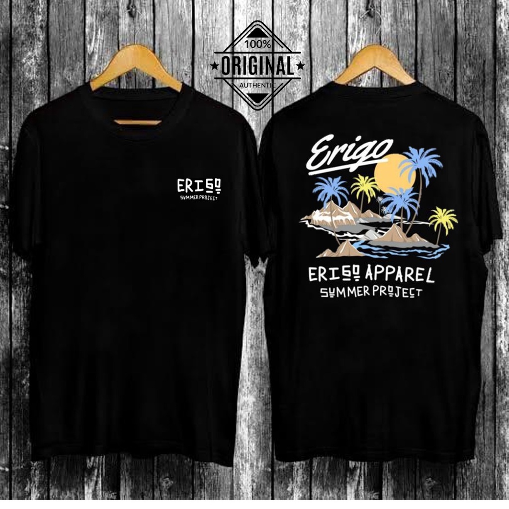 BAJU KAOS ERIGO ORIGINAL / BAJU KAOS DISTRO ERIGO APPAREL TERBARU DAN TERMURAH / KAOS ERIGO SUMMER P