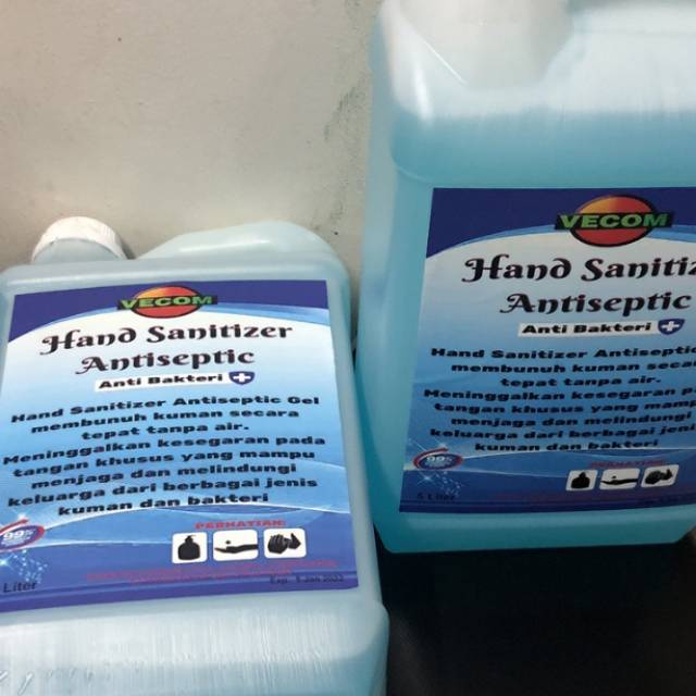 Aseptik Gel 5 Liter For Hand Sanitizer