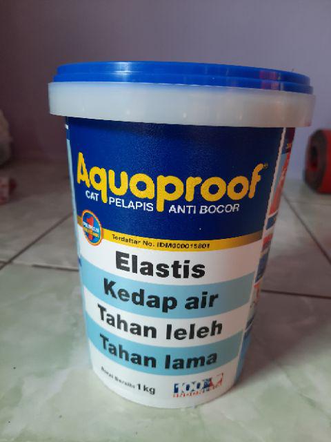 Cat Tembok Aquaproof Waterproof 1kg / Pelapis Anti Bocor Aqua Proof 1 Kg