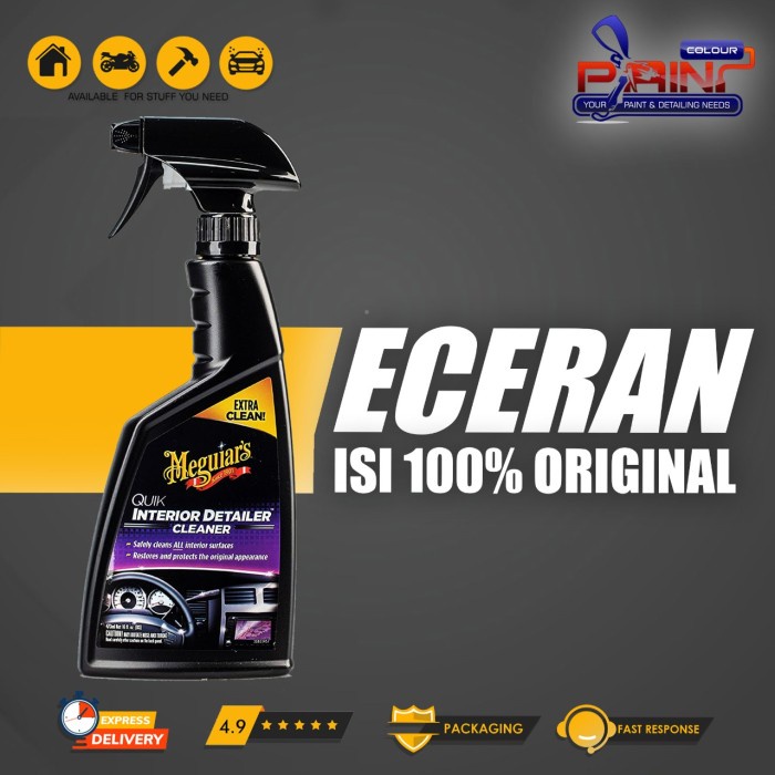 Meguiars Quik Interior Detailer Cleaner ECER, Quick Pembersih Mobil - Paint Colour