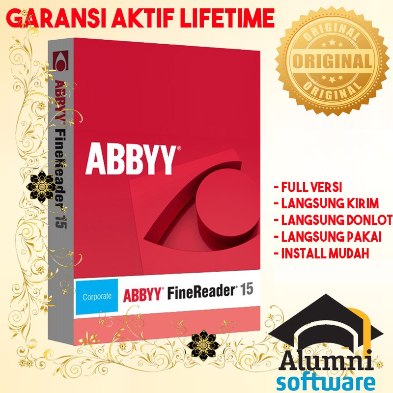 [FULL VERSION] Corporate ABBYY FineReader 15 - GARANSI AKTIVASI