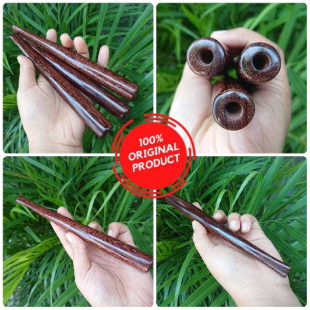 PIPAROKOK /ONCE/GALIH ASEM/ASLI/20 CM/KAYU BERTUAH