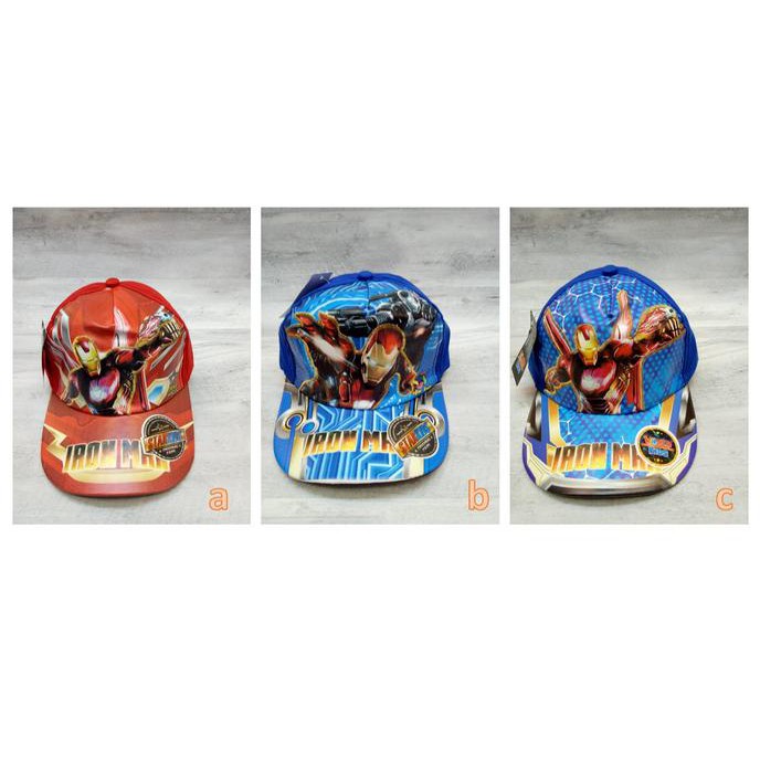 Topi Anak Iron Man Topi Fashion Anak