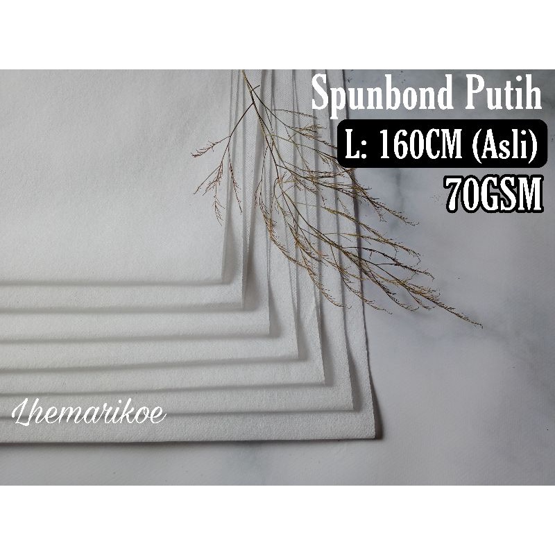 

(Termurah) Spunbond Putih 160CM ASLI