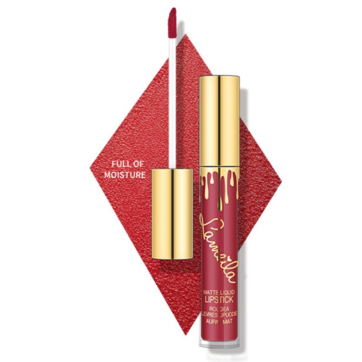 LEMEILA Lipstick Cair Matte Tahan Lama Lip Gloss 6 Warna LA014