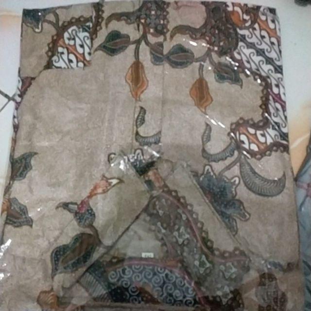 Kemeja Batik Pria Lengan Panjang Bswart Hrb026 Batik Halilintar