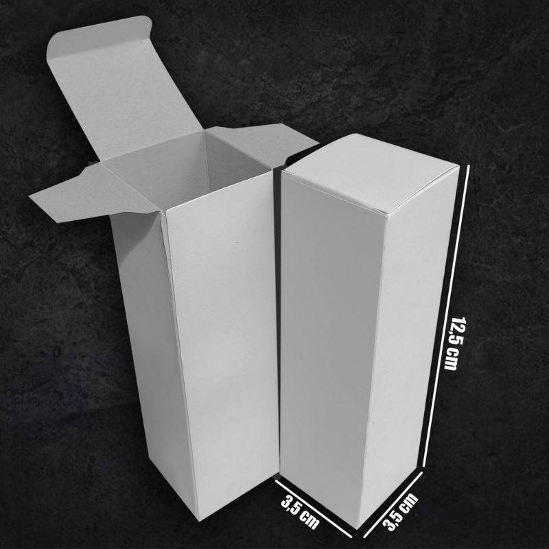 

Box Botol polos 35ml / Box 3,5x3,5x12 polos