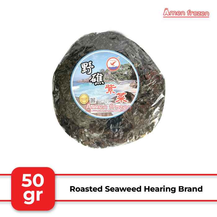 

ROASTED SEAWEED/ HEARING BRAND/ rumput laut kering 50g