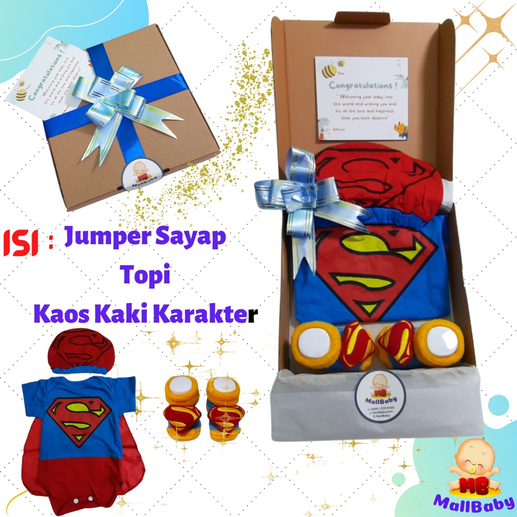 Hampers Bayi Laki Laki Kado Baby Boy Newborn Gift Parcel Murah Cowok