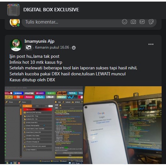 Dongel DBX ANDROID TOOL DIGITAL BOX