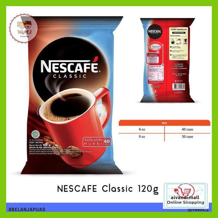 

57Ryr66- Nescafe Classic Vending Id 120Gr T7Tfhty-