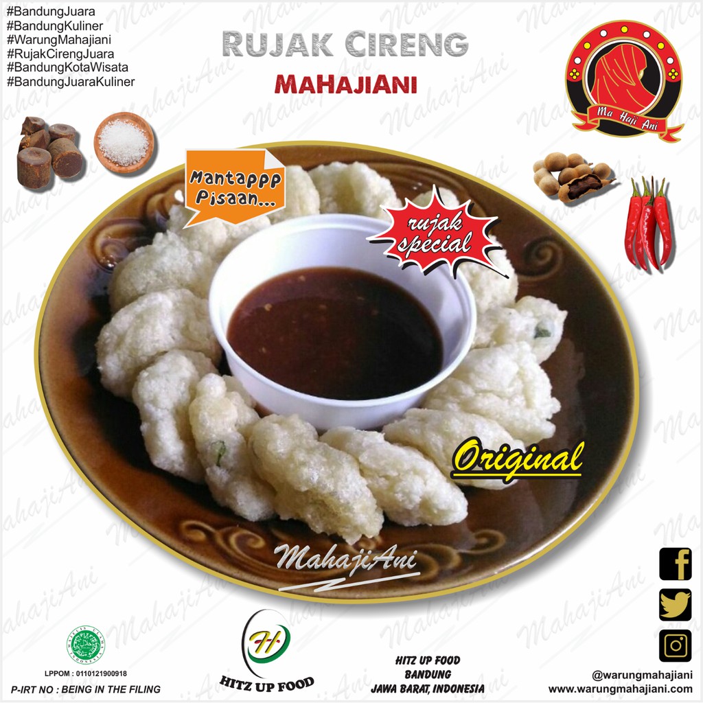 

Rujak Cireng Cemilan Khas Bandung