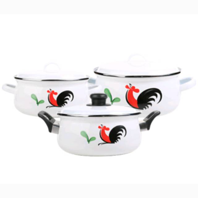 Set Perlengkapan Dapur Ayam Jago 2