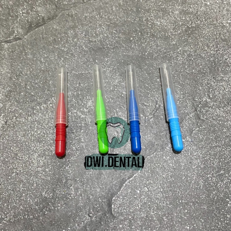 Sikat behel inter brush  sikat sela behel gigi ortho behel  floss