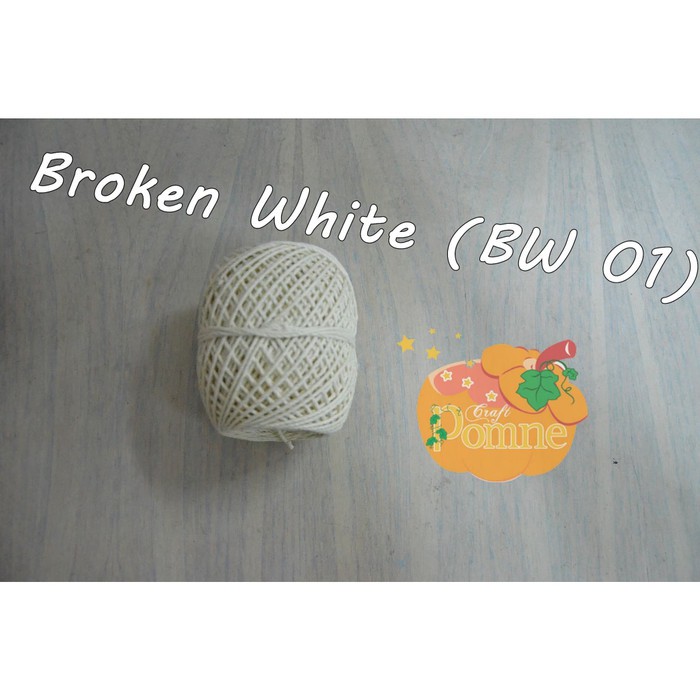 LIMITED!! BENANG RAJUT COTTON SACK / Katun Karung - Crochet Yarn - Benang Rajut Tas, Dompet, Keranjang +-100gram