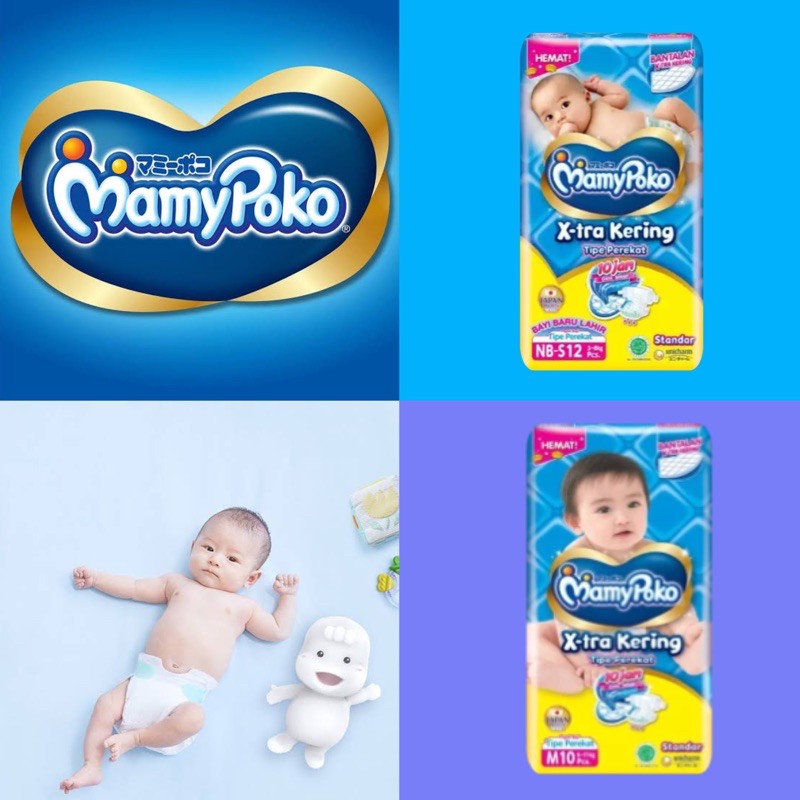 POPOK PEREKAT MAMY POKO TAPE STANDAR NB-S12 M10