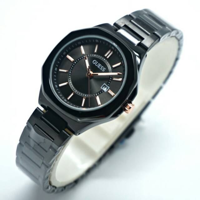 Jam tangan guees black