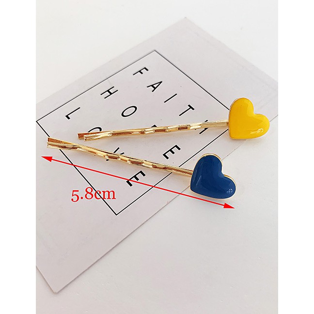 LRC Jepit Rambut Fashion Alloy Love Hairpin F5610X