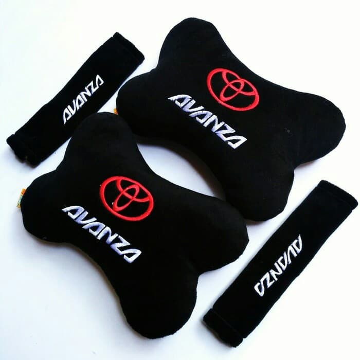 Bantal Kepala + Seat Belt Cover Toyota Avanza