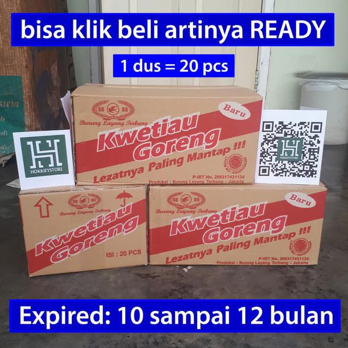 

GRATIS ONGKIR 1 DUS Kwetiau Goreng Instan cap Burung Layang Terbang - Goreng MN127