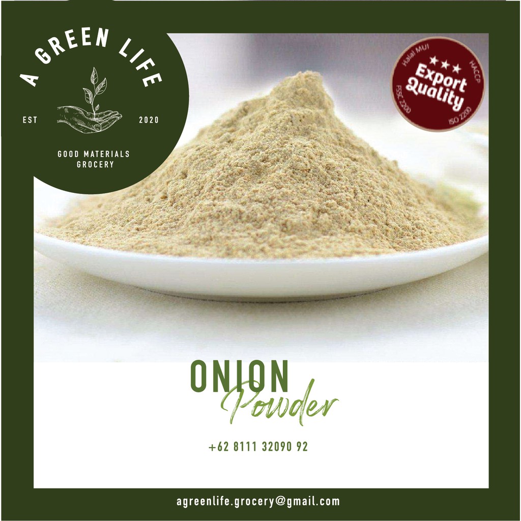 

Bawang Bombay Bubuk (Onion Powder) 100gr Export Quality