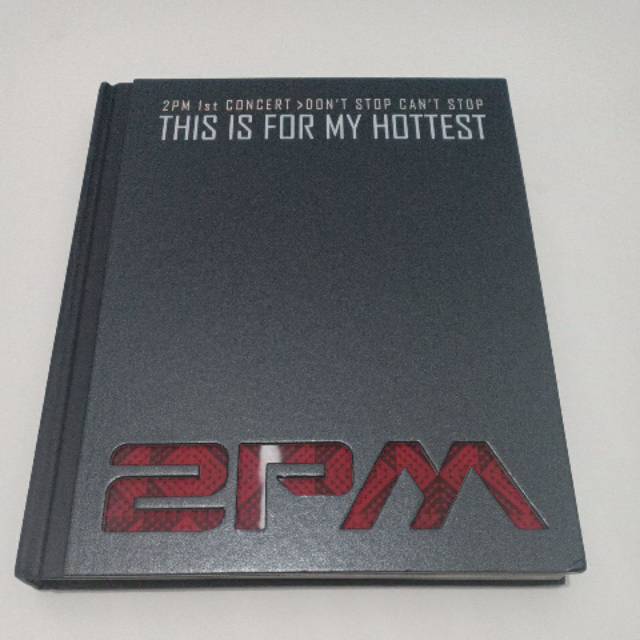 2PM 1st concert Making story Photobook :This is for my Hottest (Photobook+Dvd)